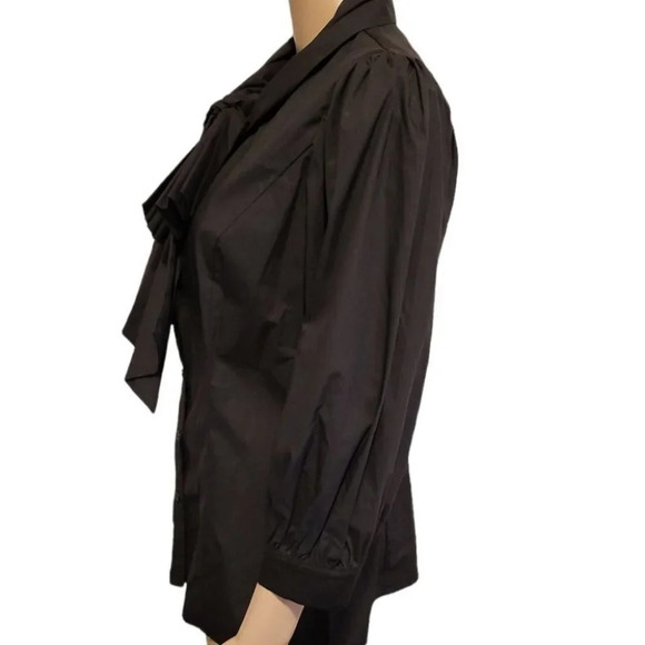 Women's Bow Blouse by FT Inc (size L) - Picture 3 of 6